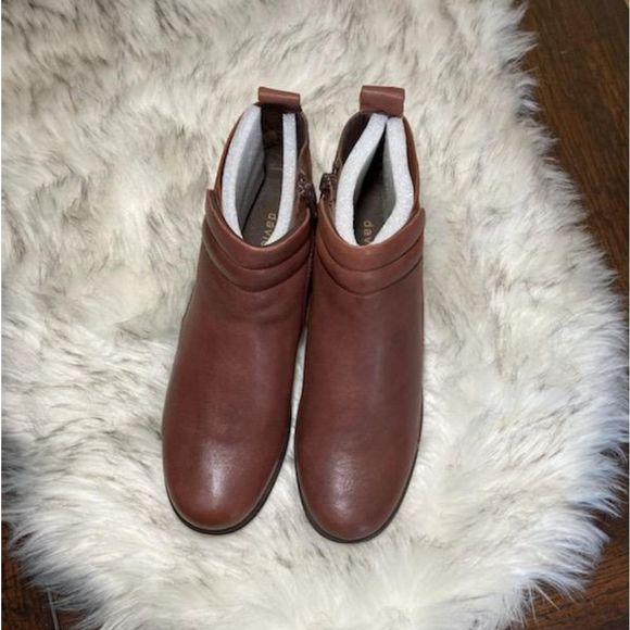 David Tate Women's Leather Cactus Bootie Boot Shoe Size 9 - Picture 3 of 10